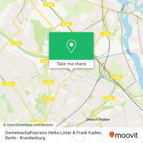 Карта Gemeinschaftspraxis Heike Löser & Frank Kaden