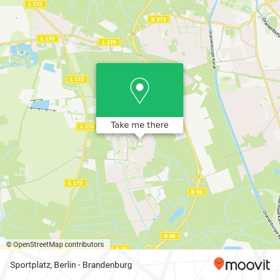 Sportplatz map