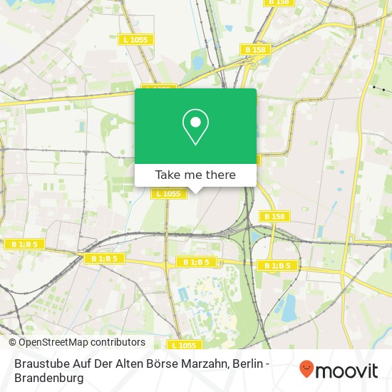 Braustube Auf Der Alten Börse Marzahn map