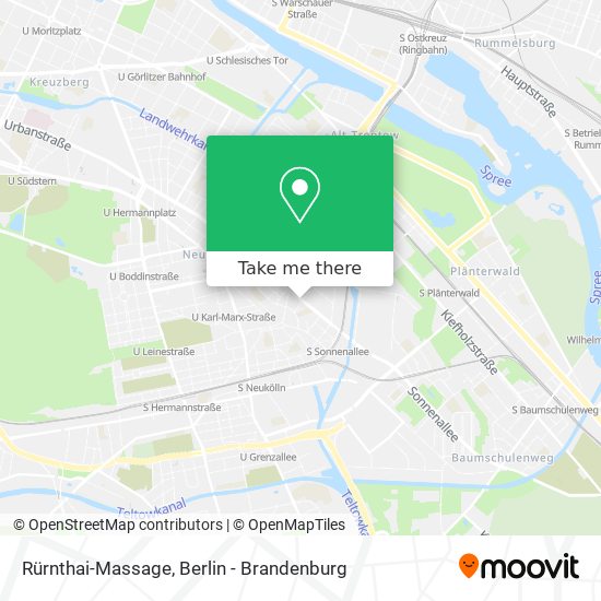 Rürnthai-Massage map