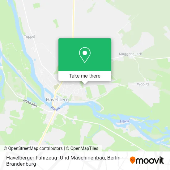 Карта Havelberger Fahrzeug- Und Maschinenbau