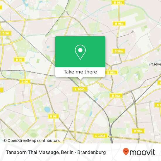 Tanaporn Thai Massage map