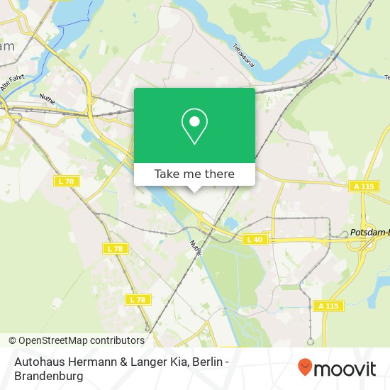 Autohaus Hermann & Langer Kia map