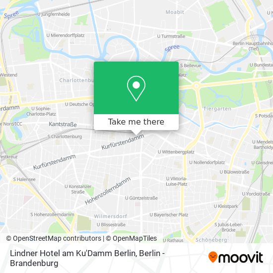 Карта Lindner Hotel am Ku'Damm Berlin