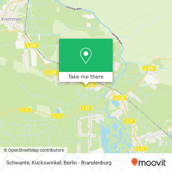 Schwante, Kuckswinkel map