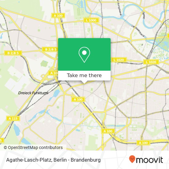 Agathe-Lasch-Platz map