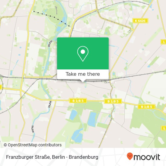 Franzburger Straße map