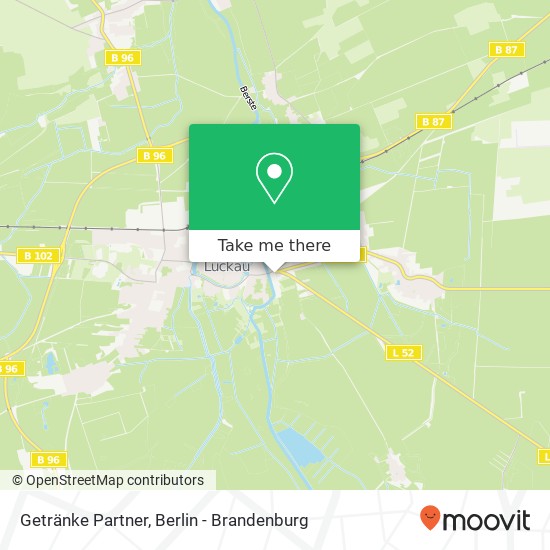 Карта Getränke Partner