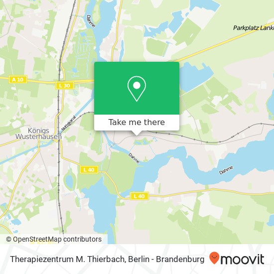 Therapiezentrum M. Thierbach map