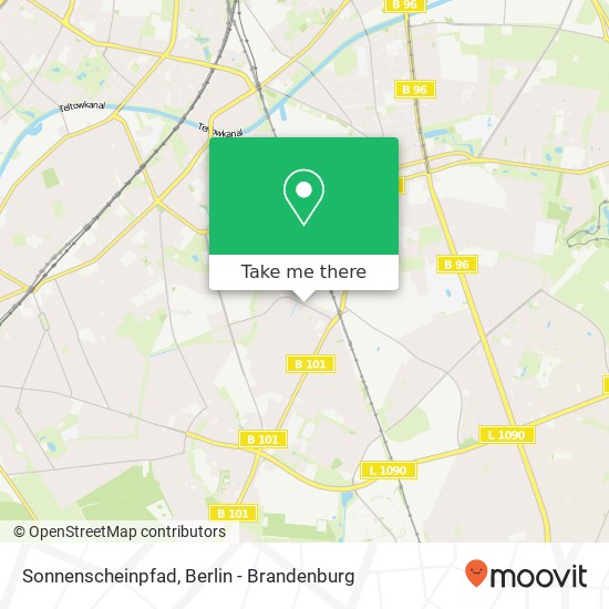 Sonnenscheinpfad map