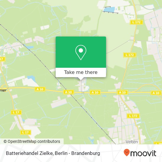 Batteriehandel Zielke map