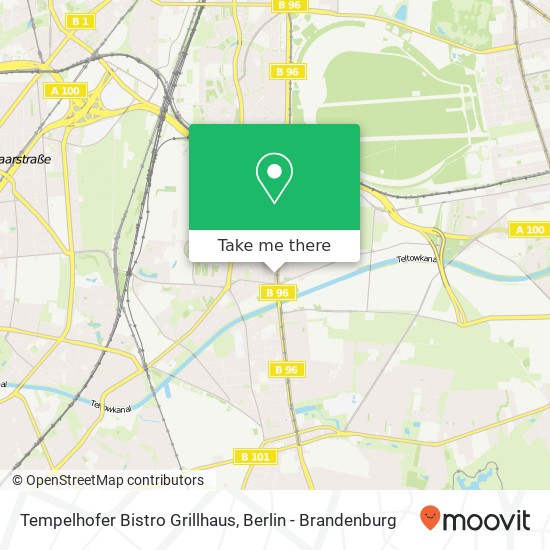 Карта Tempelhofer Bistro Grillhaus