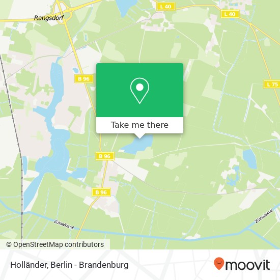 Holländer map