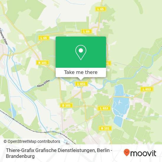Thiere-Grafix Grafische Dienstleistungen map