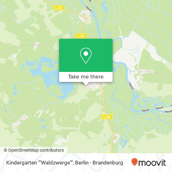 Kindergarten ""Waldzwerge"" map