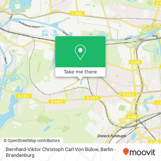 Карта Bernhard-Viktor Christoph Carl Von Bülow