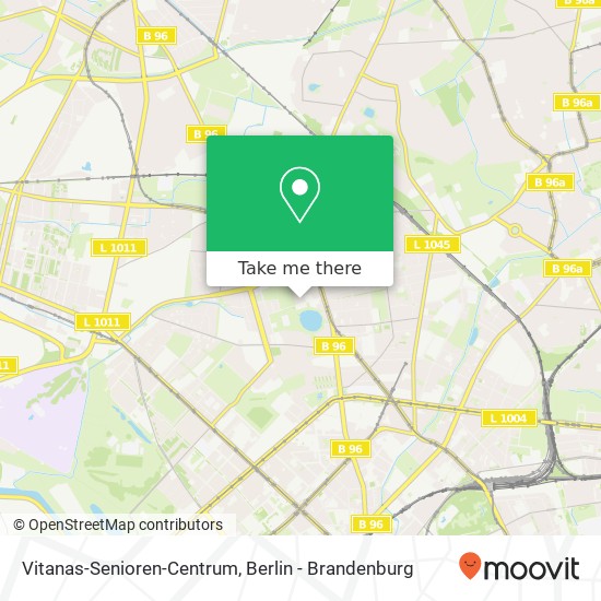 Vitanas-Senioren-Centrum map