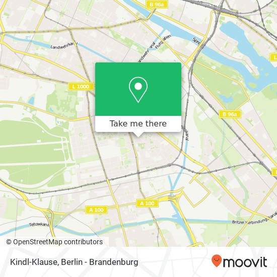 Карта Kindl-Klause