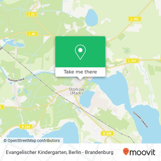 Evangelischer Kindergarten map
