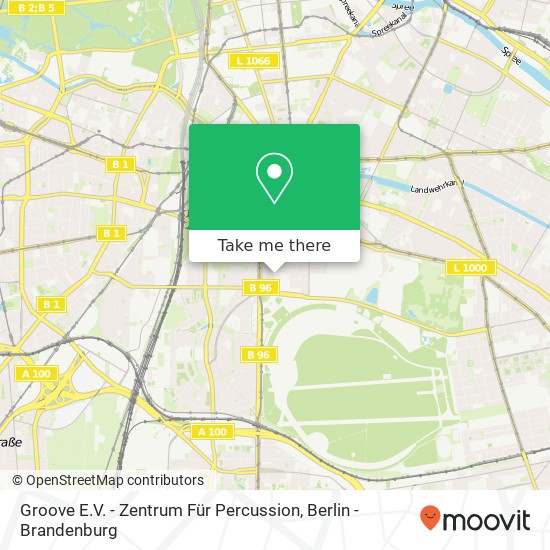 Groove E.V. - Zentrum Für Percussion map