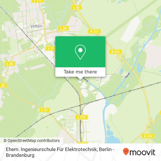 Ehem. Ingenieurschule Für Elektrotechnik map