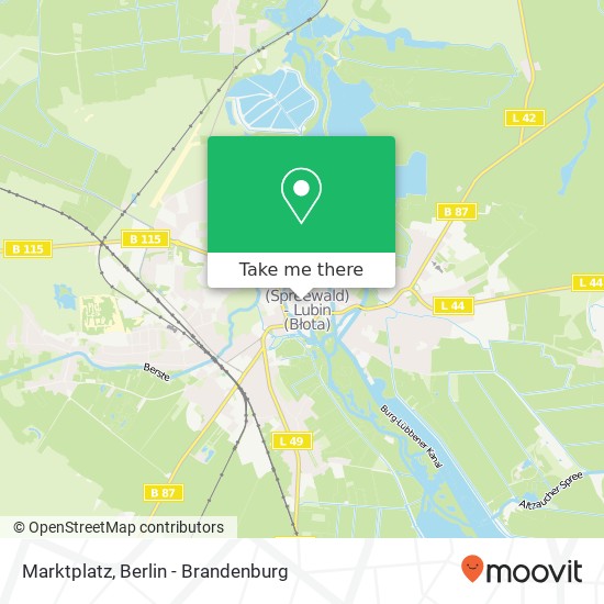 Marktplatz map