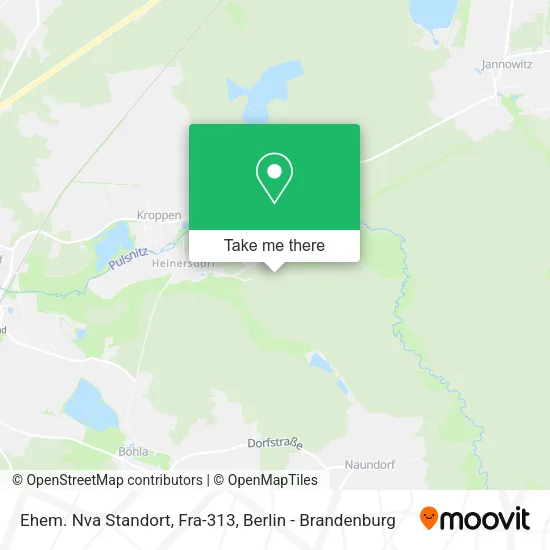Ehem. Nva Standort, Fra-313 map