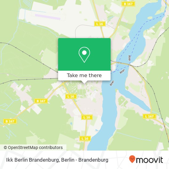 Карта Ikk Berlin Brandenburg