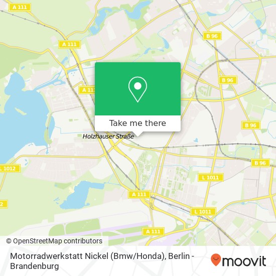 Карта Motorradwerkstatt Nickel (Bmw / Honda)