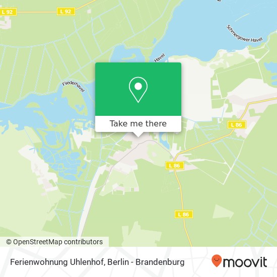 Ferienwohnung Uhlenhof map
