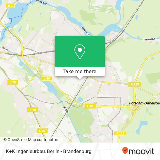 K+K Ingenieurbau map