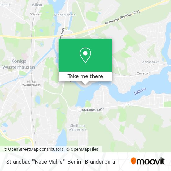 Strandbad ""Neue Mühle"" map