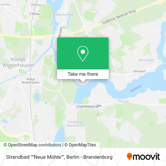 Карта Strandbad ""Neue Mühle""