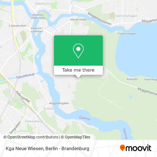 Карта Kga Neue Wiesen