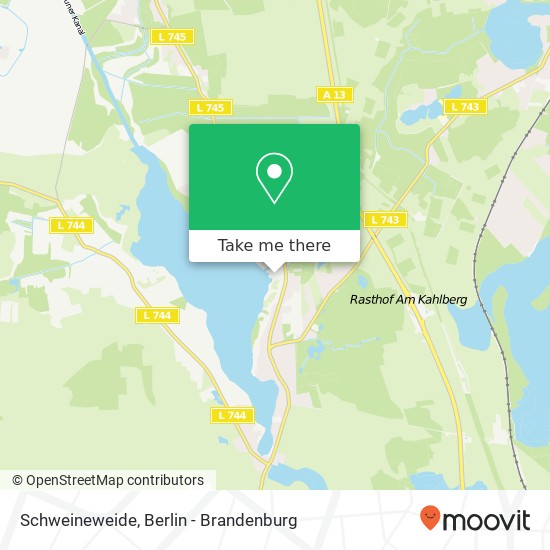 Schweineweide map