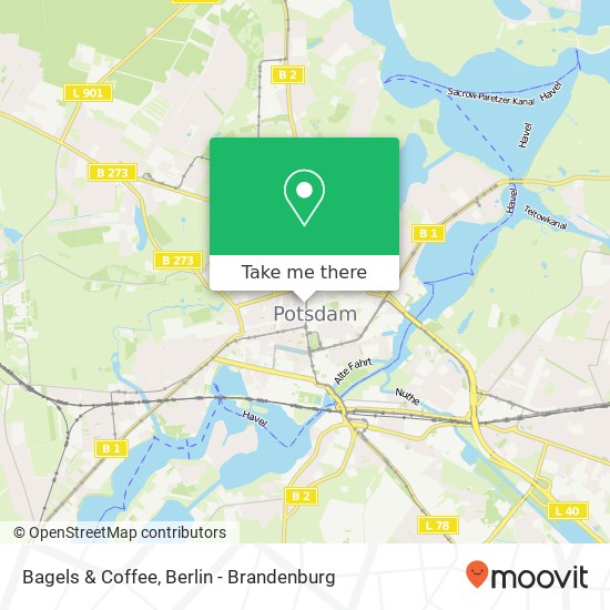 Bagels & Coffee map