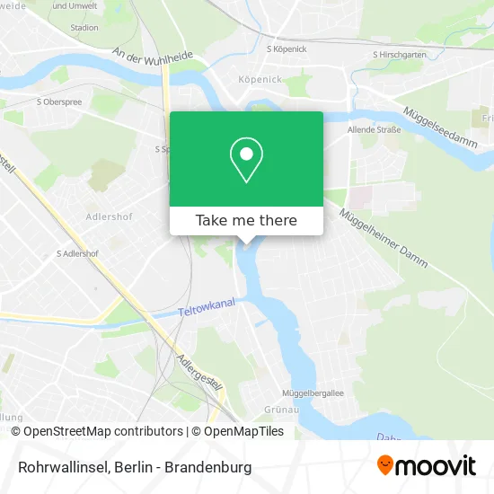 Карта Rohrwallinsel