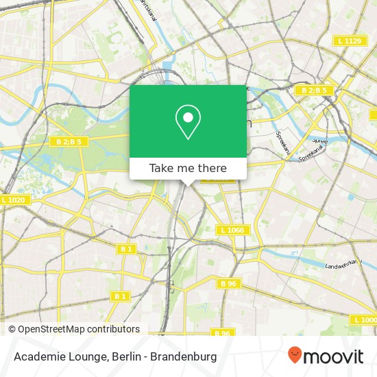 Academie Lounge map