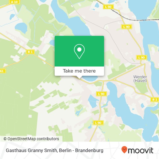 Gasthaus Granny Smith map