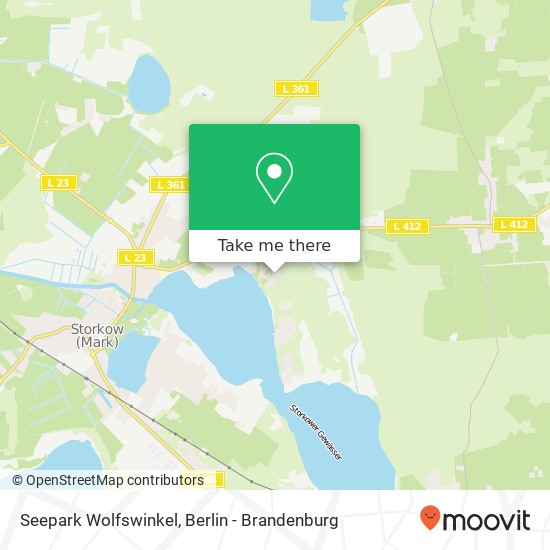 Seepark Wolfswinkel map