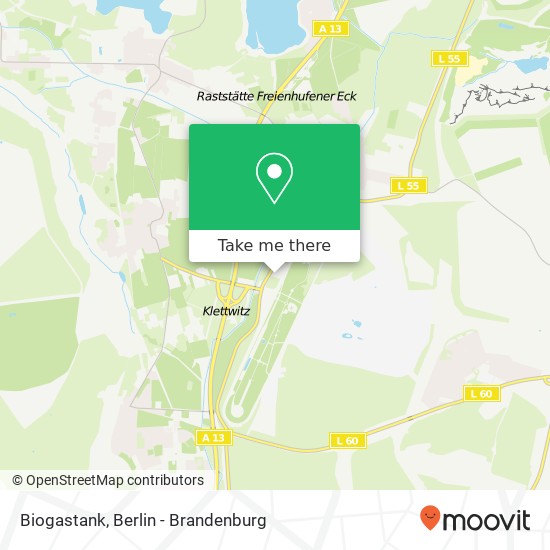 Biogastank map