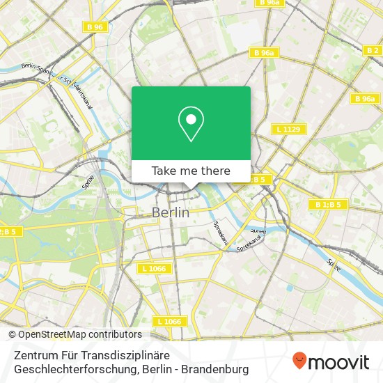 Zentrum Für Transdisziplinäre Geschlechterforschung map