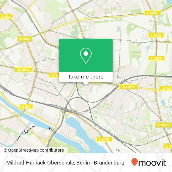 Mildred-Harnack-Oberschule map