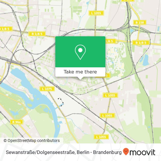 Sewanstraße/Dolgenseestraße map