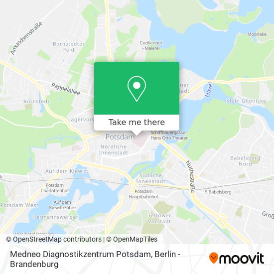 Medneo Diagnostikzentrum Potsdam map