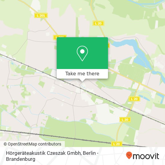 Hörgeräteakustik Czeszak Gmbh map