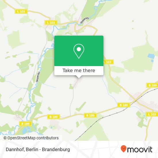 Dannhof map