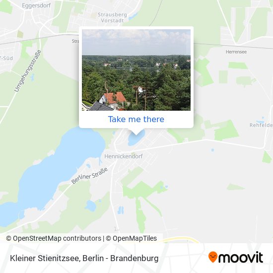Карта Kleiner Stienitzsee