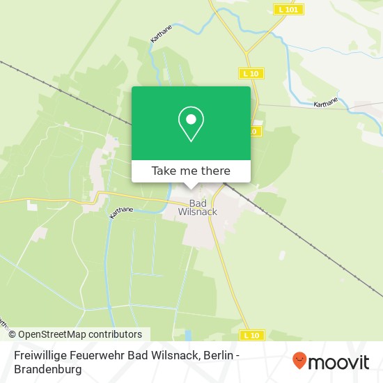 Freiwillige Feuerwehr Bad Wilsnack map