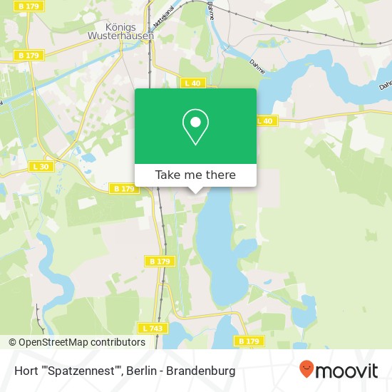 Карта Hort ""Spatzennest""